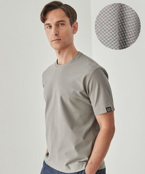 仕事で着られるTシャツ【サラサラ/よれにくい/透けにくい】キレイめ 鹿の子 ビズTシャツ