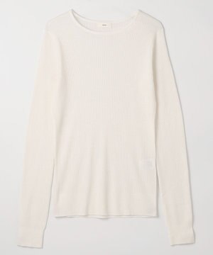 【Nave】リュクスウール クルーネックニット