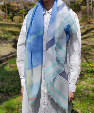  播州織 極細コットンストール