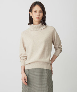 CASHMERE BLEND 襟付き ニット