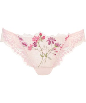  ショーツ Tバック 【リボンブラ】 BRB413とペア はきこみ丈あさめ 伸びのよいストレッチレース（バック） レディース PRA413 /ワコール