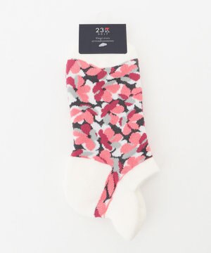  【WOMEN】【抗菌防臭】チェリーブロッサム アンクルソックス