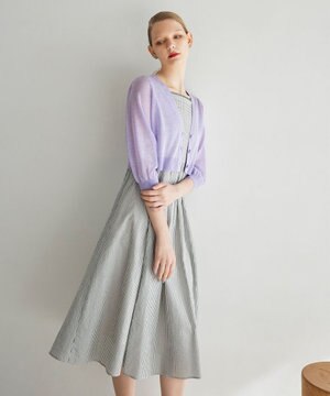  【美人百花掲載】【00サイズあり・速乾・消臭・洗える】WAVES ドレス