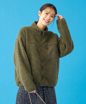 【UNISEX】ボアフリースジャケット（S・Mサイズ）
