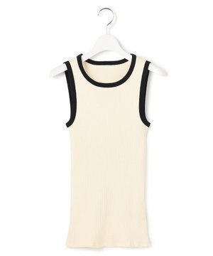  オーガニックリブ タンクトップ