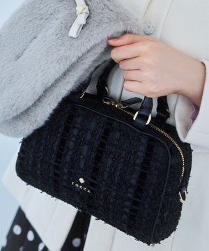 【美人百花掲載】OREILLER BAG ミニボストンバッグ