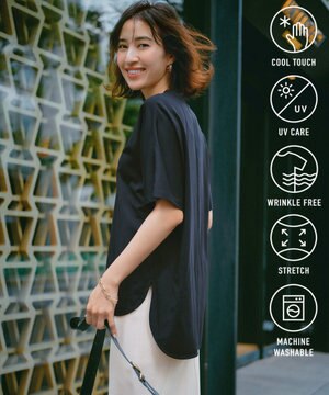  【UVケア/接触冷感】BEAUTY FORM-T フォルムTシャツ