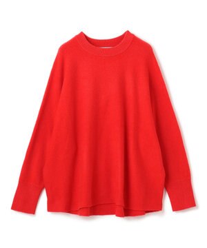  ふわふわニット ラウンドヘム