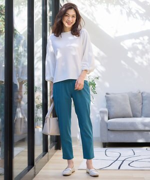  【洗濯機可能/ストレッチ/UVカット】大人の7daysデイリーパンツ