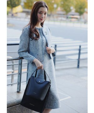  【00サイズあり】【宮本茉由さん着用】GLOW SILHOUETTE ドレス