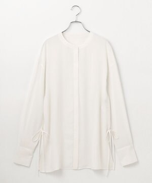  ルーズシルエットシアーシャツ
