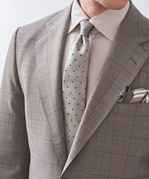  GOTAIRIKU別注【日本製】シルク ネクタイ_ドット