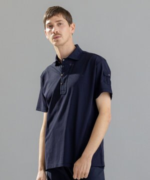  【接触冷感】アイスコットンカノコ　ポロ