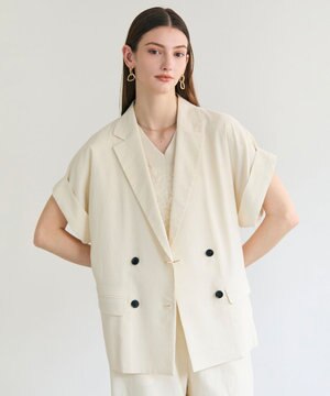  SPINEL / ハーフスリーブ ダブルジャケット