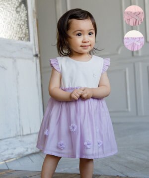  【80~100㎝】ベビーフラワー ドレス