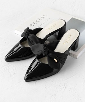  RIBBON MULE SANDALS ミュールサンダル