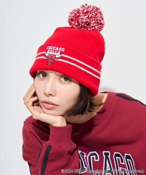  【ユニセックス着用ITEM】別注NBA　ポンポンニットキャップ