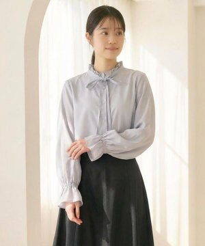  リボンディテール ブラウス