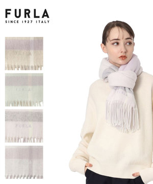 FURLA 【洗える】カシミヤ100%超大判無地ストール/幅70cm / MOONBAT  