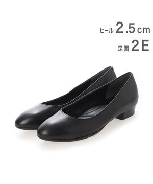 <ing>ローヒールブラックパンプス