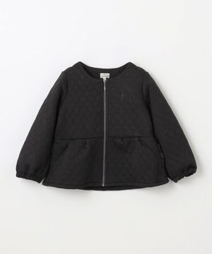  【90-100㎝】ハートキルトジャガード アウター