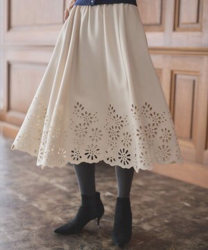  ウォームレース スカート