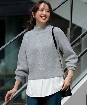  【2SET】ニットレイヤード セット