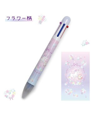  マザーガーデン ユニコーン ６色ボールペン 《フラワー柄》