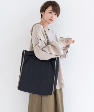 【辺見えみりさんコラボ】パデッドトートバッグ