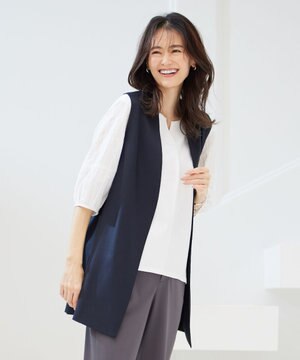  【セットアップ対応・洗える・UVケア・速乾】 OXIJEWELストレッチ ジレ