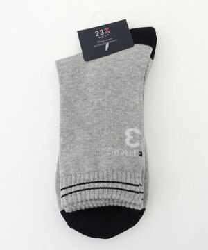  【MEN】バックロゴ ハーフソックス