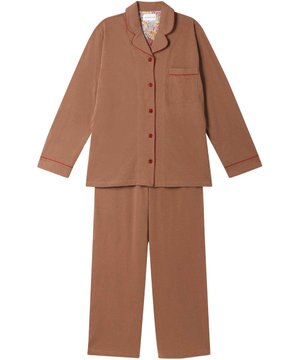  【綿混】ラスティック天竺パジャマ MADE WITH LIBERTY FABRIC