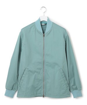  【UNISEX】サテンストレッチ MA-1 ブルゾン