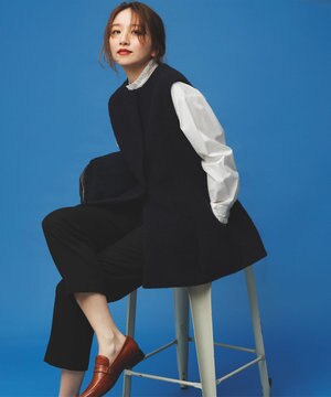 ポッテリ―シルエットジレ