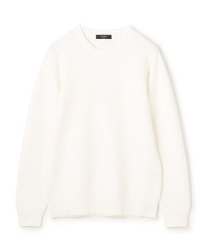  【WEB・一部店舗限定  】  ライトヴィスコース　クルーネックニット