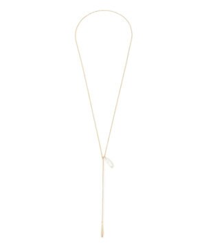  淡水パール ラリエット ネックレス