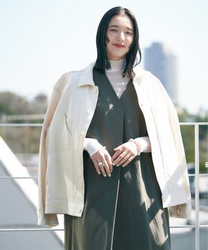  【UNISEX】COTTON PAPER デニムジャケット