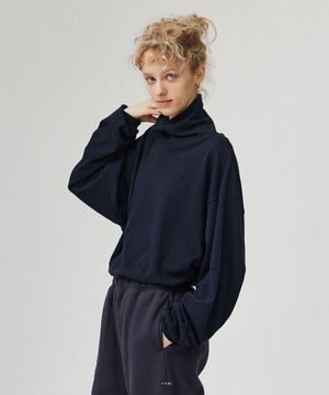  MOCK TURTLE NECK PULLOVER [UNISEX] モックタートルネックカットソー