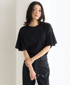  フレアスリーブ Tシャツ
