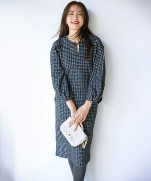  【WEB限定】ニュアンスジャガード セットアップ