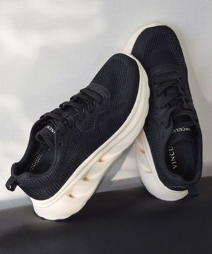  【VINCULUM】厚底メッシュスニーカー