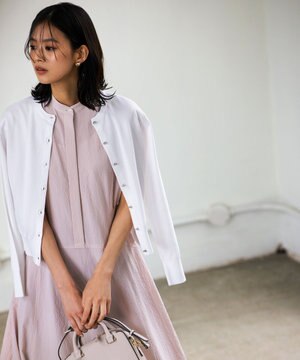 【8色展開・アンサンブル対応】ブーケカラーカーディガン