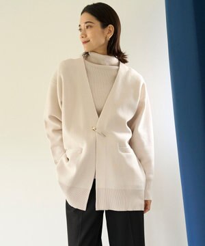  スポンジニット カーディガン