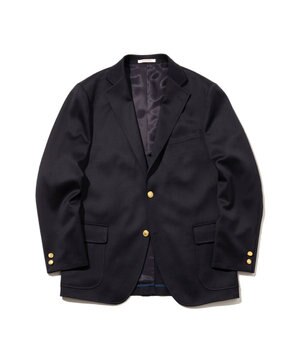  【J.PRESS ORIGINALS】Wool Satin Stretch 3B Blazer / Made in Japan / New Authentic-Fit