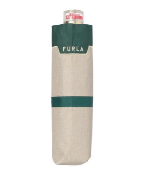 【フルラ （FURLA）】晴雨兼用折りたたみ日傘　切継グログラン
