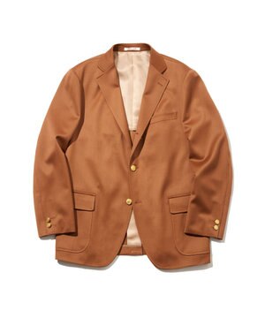  【J.PRESS ORIGINALS】Wool Satin Stretch 3B Blazer / Made in Japan / New Authentic-Fit