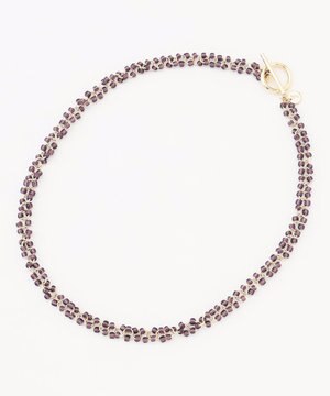  チェーンビーズ ネックレス