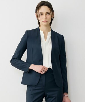  【新色追加・セットアップ対応】Bahariye ノーカラージャケット