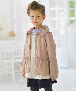  【110-140㎝】ランダムドット ブルゾン