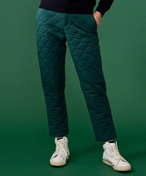  冬の最強防寒パンツ【WOMEN】キルティング パンツ